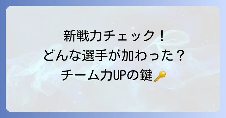 くふうハヤテの選手獲得方法とチーム構成